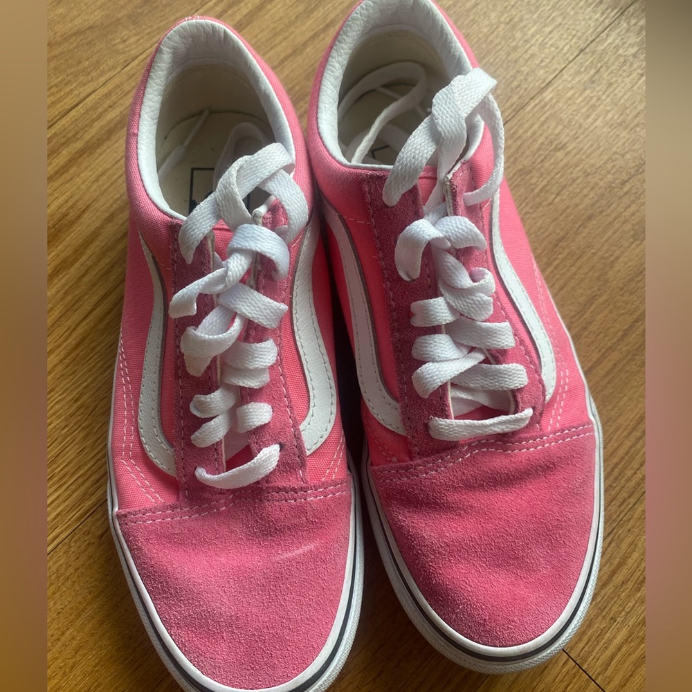 Pink old school Vans
